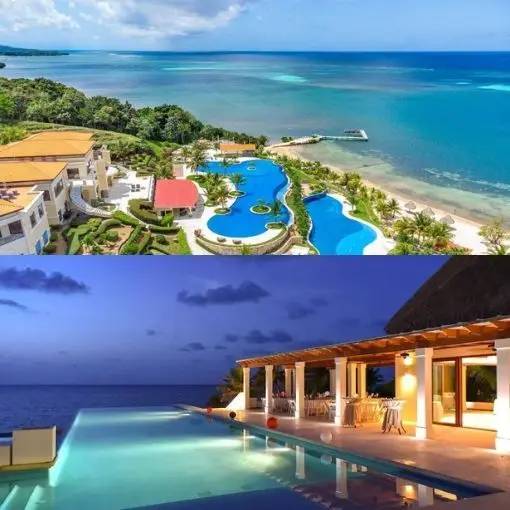 Pristine Bay Resort Roatan Shore Excursions on a Cruise 2024 Aerial View