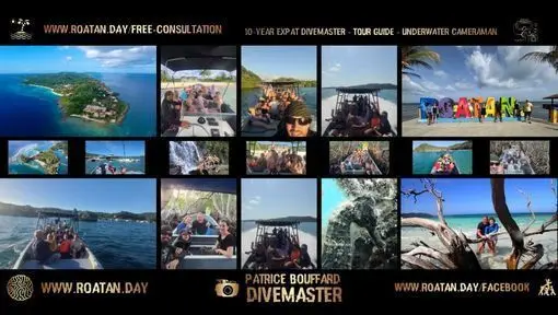 Roatan Insiders Pros Guide for Unlimited Adventure Patrice Roatan American Canadian Community