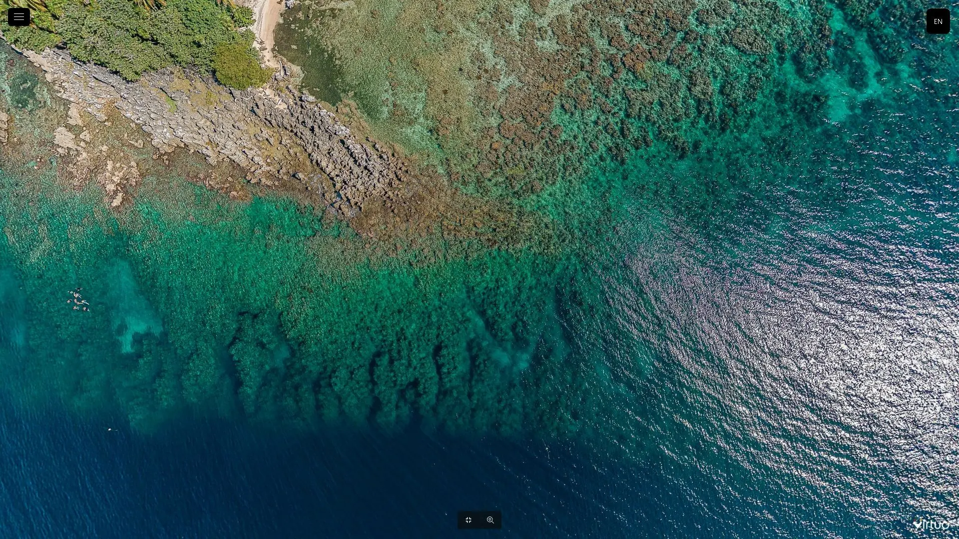 a Drone View of The West End Wall