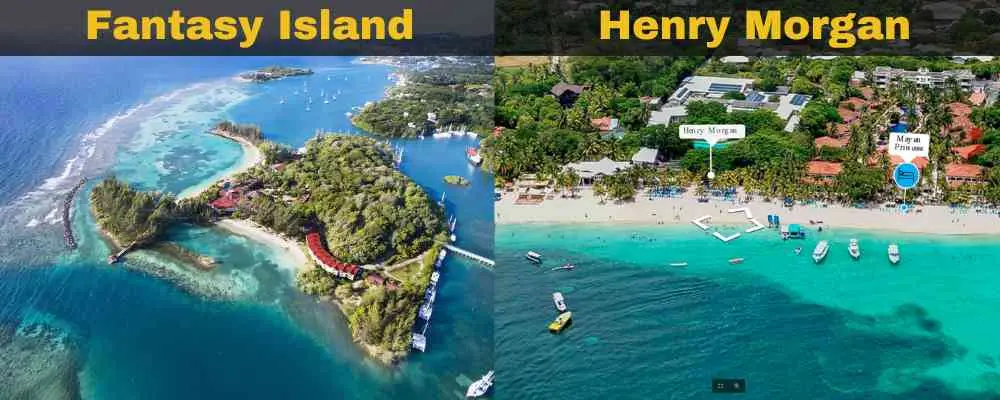 an Image of Fantasy Island and Henry Morgan Best All-Inclusive Day Pass of Roatan