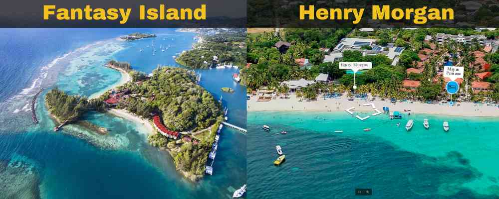 an Image of Fantasy Island and Henry Morgan Best All-Inclusive Day Pass of Roatan an Image of Fantasy Island and Henry Morgan Best All-Inclusive Day Pass of Roatan