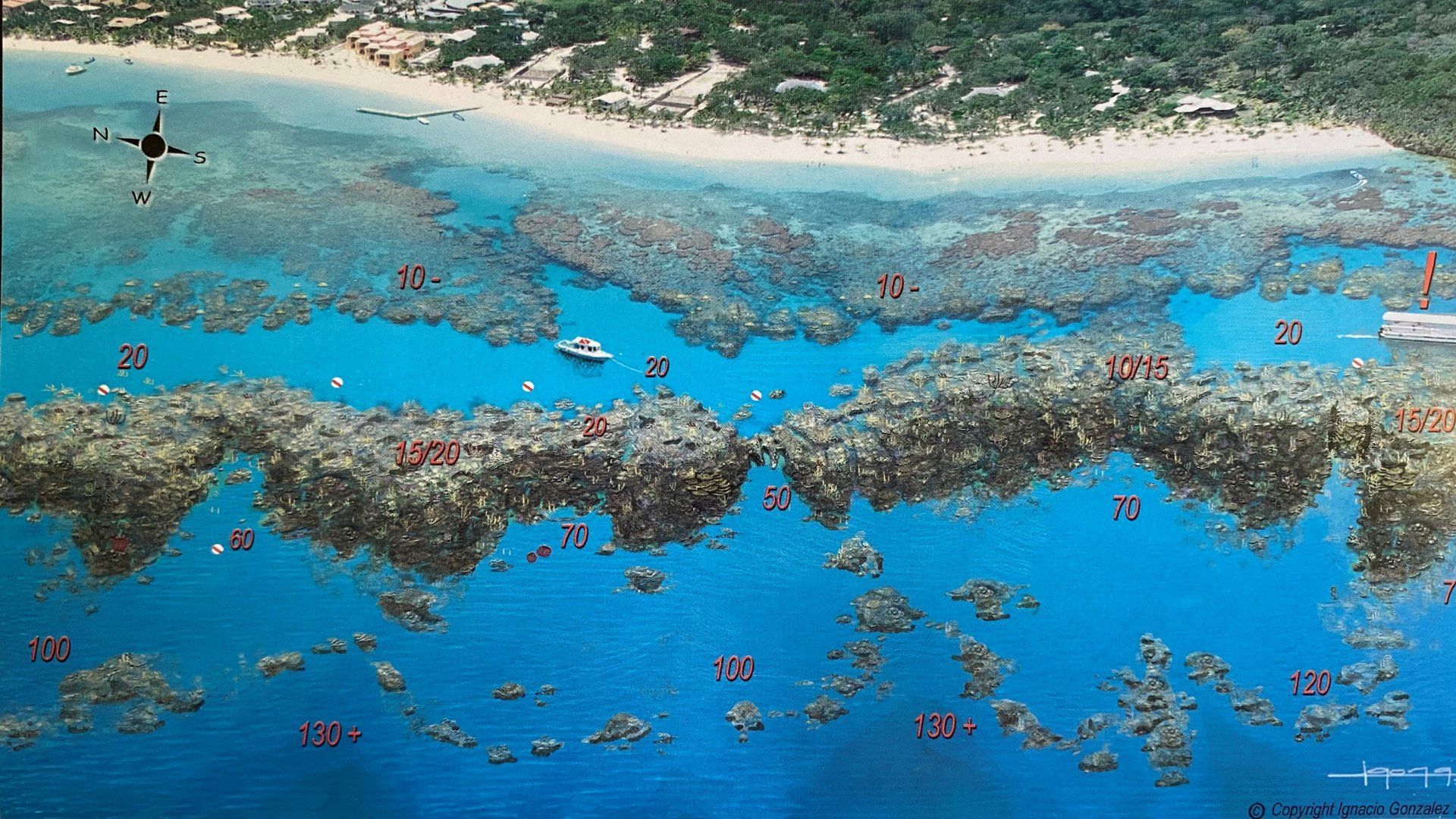 Henry Morgan Top Shore Snorkeling and Dive Map of Roatan and the Bay Islands of Honduras Henry Morgan Top Shore Snorkeling and Dive Map of Roatan and the Bay Islands of Honduras
