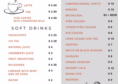 Restaurants In West Bay Roatan 14 Dinner Menu of Argentina Grill